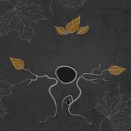 Hand Drawn Autumn Background
