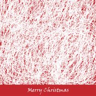 red Christmas hand drawn background