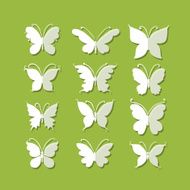 Set of butterflies for your design