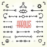 Hand Drawn Arrows N10