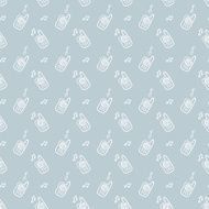doodle pattern Seamless background N28