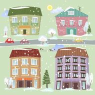 Collection of cute houses