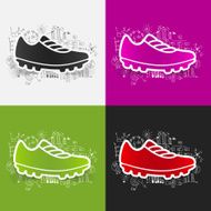 Drawing business formulas sneakers N13