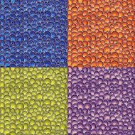 Set of four abstract seamless patterns