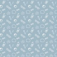 doodle pattern Seamless background N30