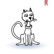 cat icon vector illustration N2