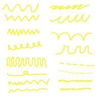 Highlighter elements set