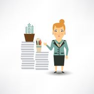 The Secretary has a lot of work