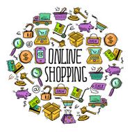 Online shopping circle