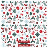 merry christmas pattern