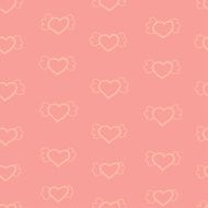 Cute cartoon doodle seamless pattern