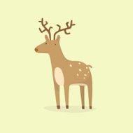 Cartoon Deer N22