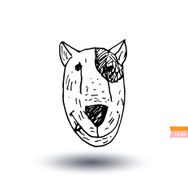 dog icon - illustration N14
