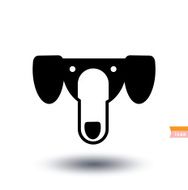 dog icon - illustration N15