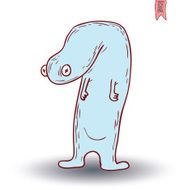 cartoon monster vector illustration N2
