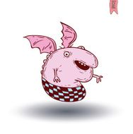 cartoon monster vector illustration N3