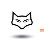 cat icon vector illustration N9