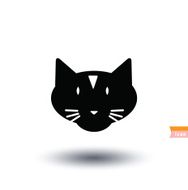 cat icon vector illustration N12
