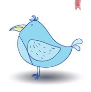 Bird icon vector illustration N5
