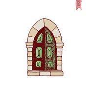 old Door icon illustration vector N6