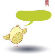 Bird icon vector illustration N13
