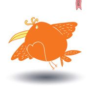 Bird icon vector illustration N14