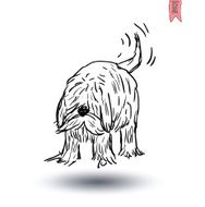 dog icon - illustration N25