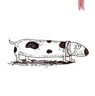dog icon - illustration N30