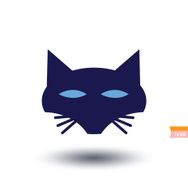 cat icon vector illustration N21