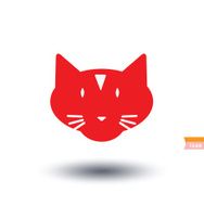cat icon vector illustration N30