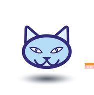 cat icon vector illustration N31