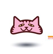 cat icon vector illustration N33