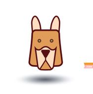 dog icon - illustration N37