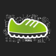 Drawing business formulas sneakers N14