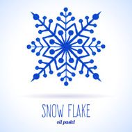 Doodle snow flake