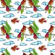 Seamless birds N3