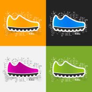 Drawing business formulas sneakers N20