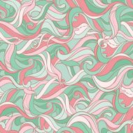 Vector Seamless pattern for wallpaper N2