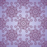 Seamless Ornate Pattern (Vector) Hand Drawn Texture N9