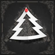 Merry Christmas Stylish Tree N2