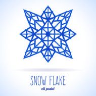 Doodle snow flake N2