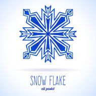 Doodle snow flake N5