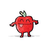 Apple Cartoon Character N4
