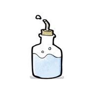 Cartoon Water Bottle N24