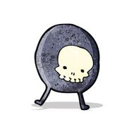 weird spooky monster cartoon