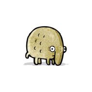 funny little animal cartoon