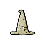 cartoon old hat