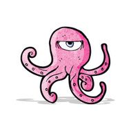 cartoon octopus alien