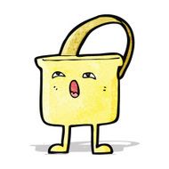 bucket cartoon character