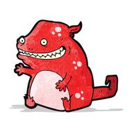 Cartoon monster N4